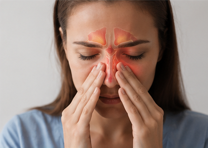 Sinusitis treatment at Praana Holistic Clinic